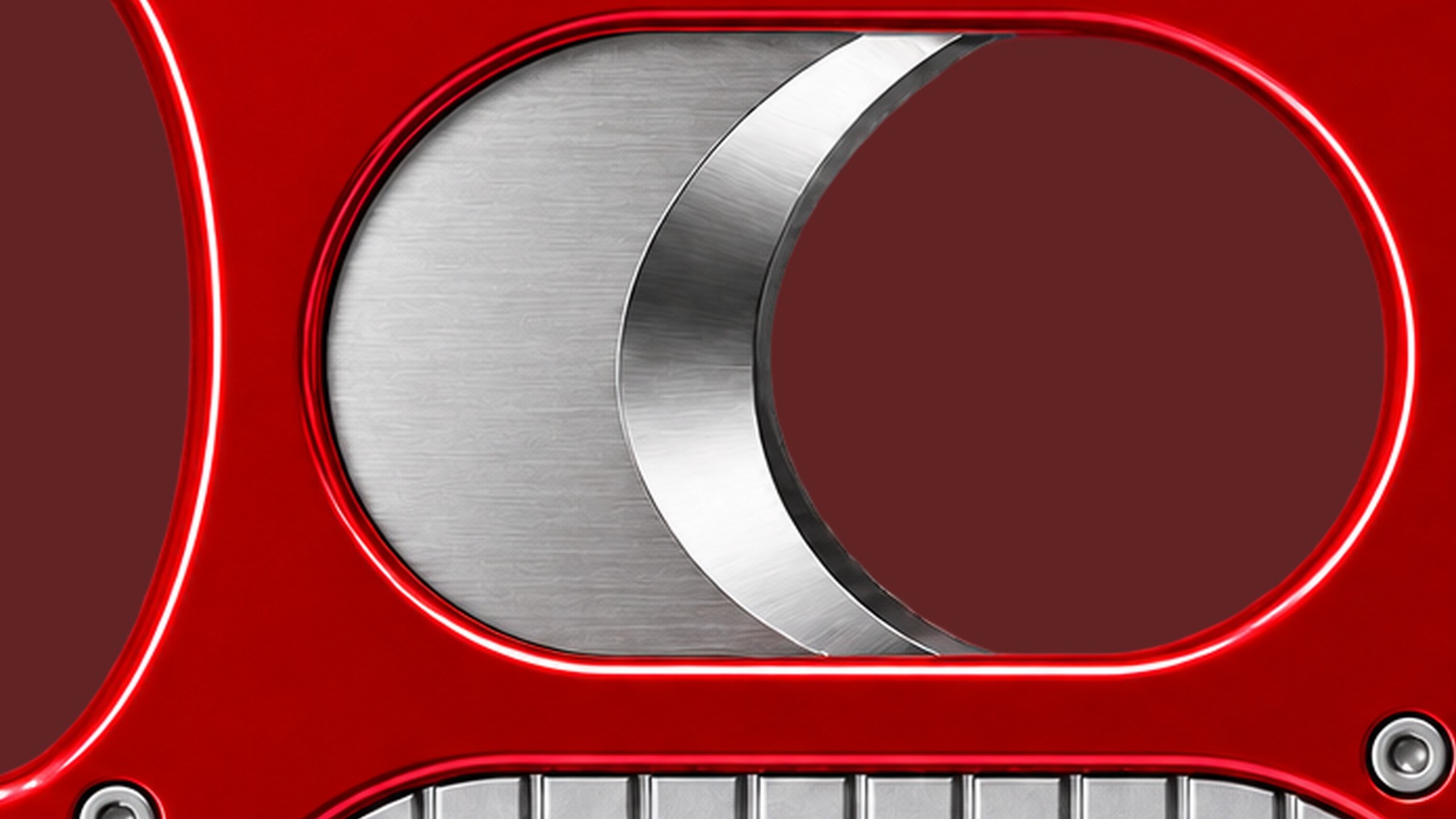 Macro detail of the LUMO cutter blade and anodized body